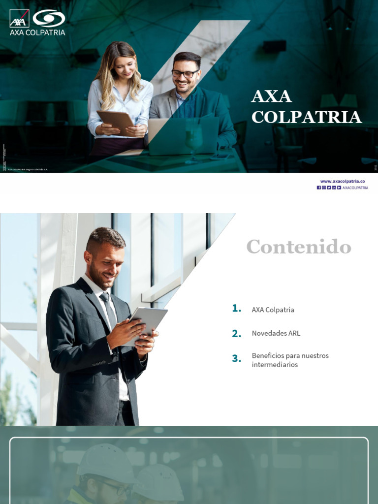 Beneficios para Intermediarios AXA Colpatria | PDF | Medicina | Business