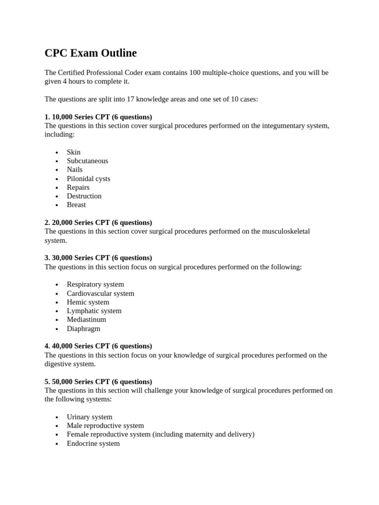 CPC Exam Structure and Content Overview | PDF | Patient | Medical Diagnosis