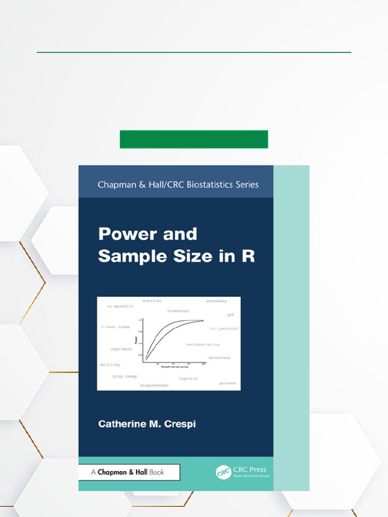 Power and Sample Size in R Guide | PDF | Student's T Test | Statistics