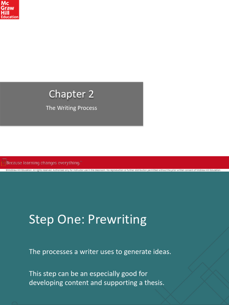 Chapter4 Organizing Evidence | PDF | Learning | Writing
