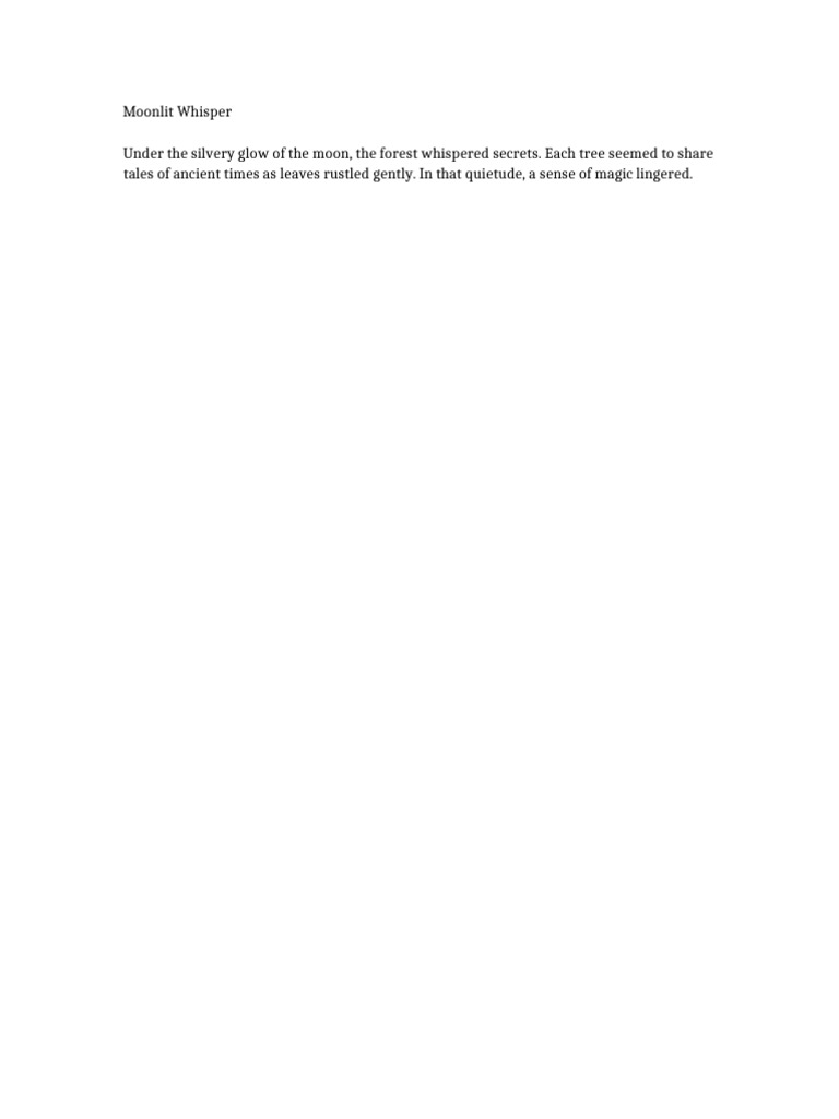Creative Writing | PDF