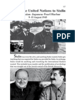 Stalin's manipulation of Japan and Russia in 1945