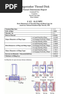 1/8-27 NPT Thread Dimensions Report | PDF