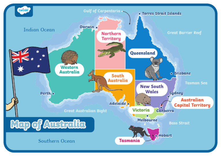 Map Australia | PDF