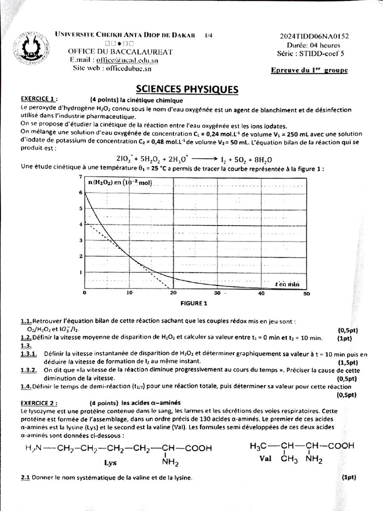 Bac Stidd 24 Premier Groupe | PDF