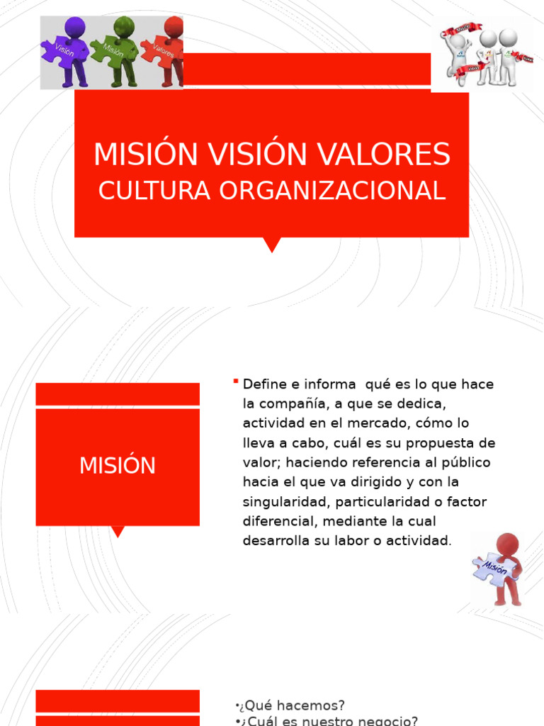 Mision Vision Valores Cultura Rse | PDF | Business | Responsabilidad ...