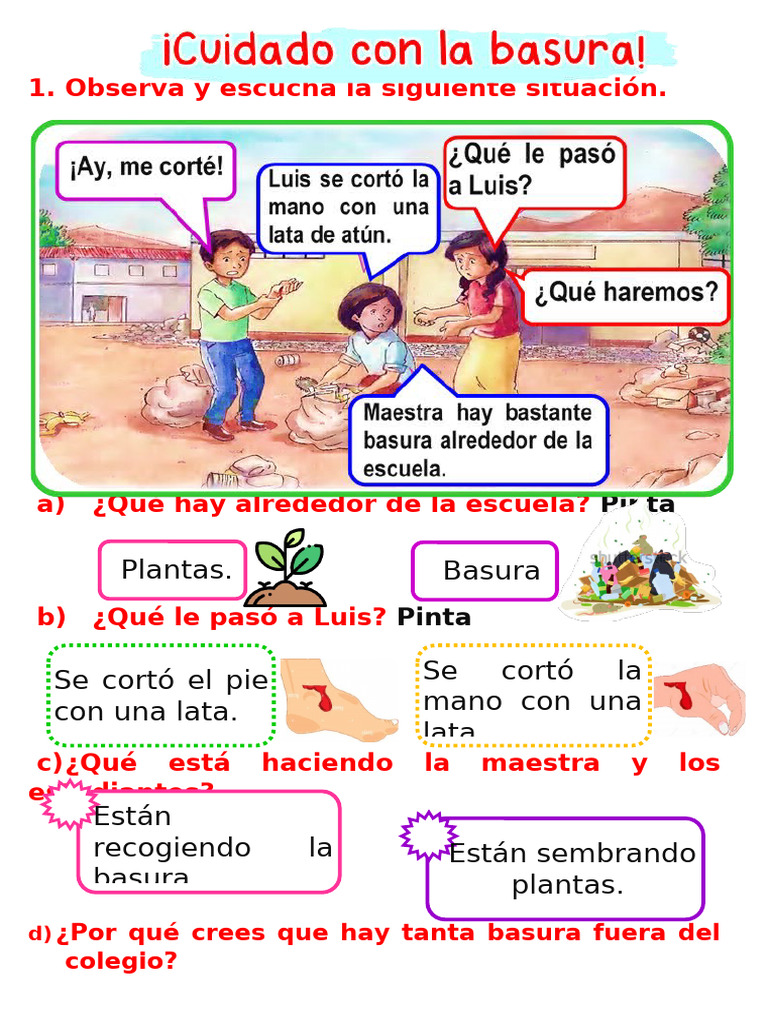 Problemas de Basura en la Comunidad | PDF