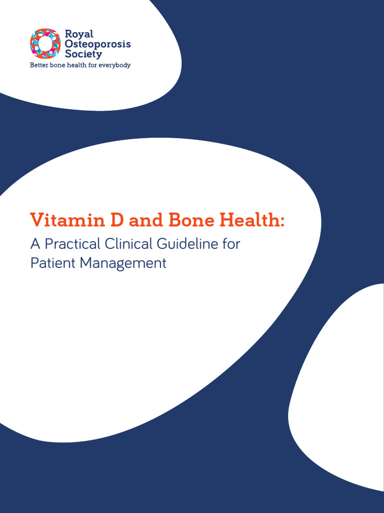 Vitamin D Guidelines for Bone Health | PDF | Vitamin D | Osteoporosis