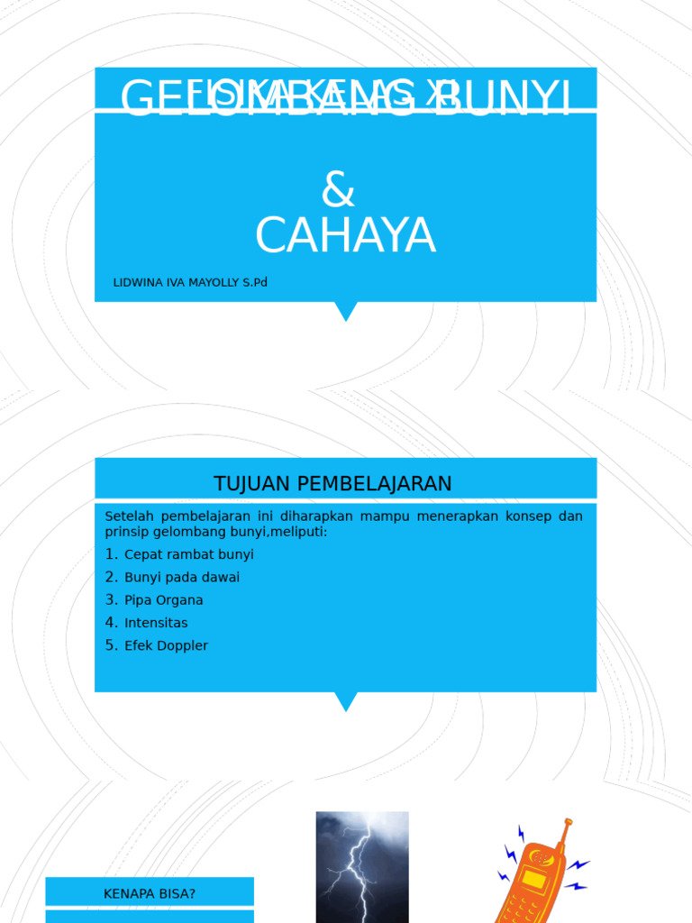 GELOMBANG BUNYI | PDF