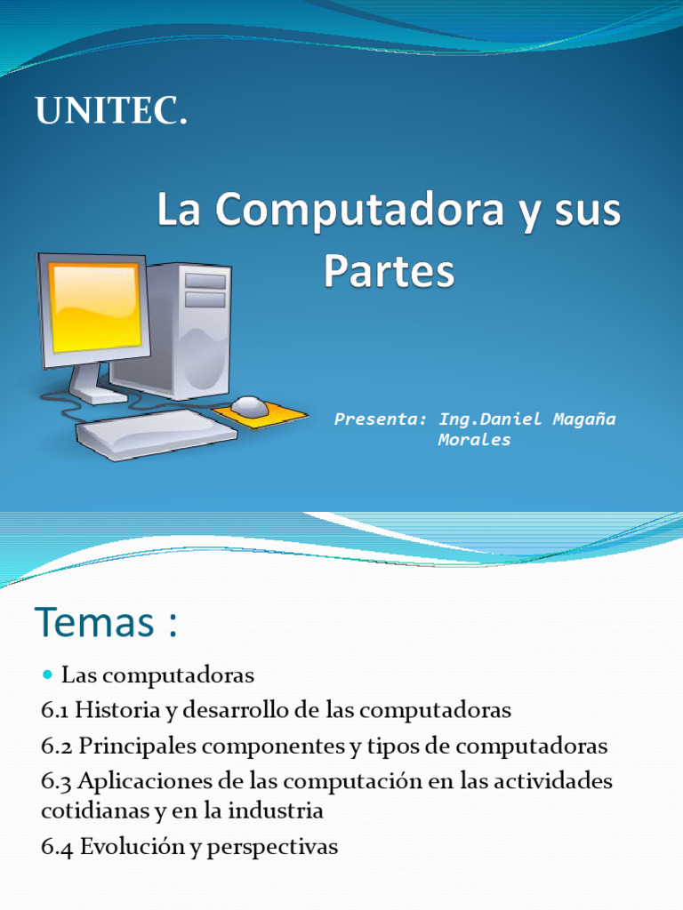Las Computadoras | PDF | Hardware de la computadora | Almacenamiento de ...