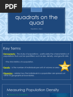 Understanding Quadrat Sampling Techniques | PDF