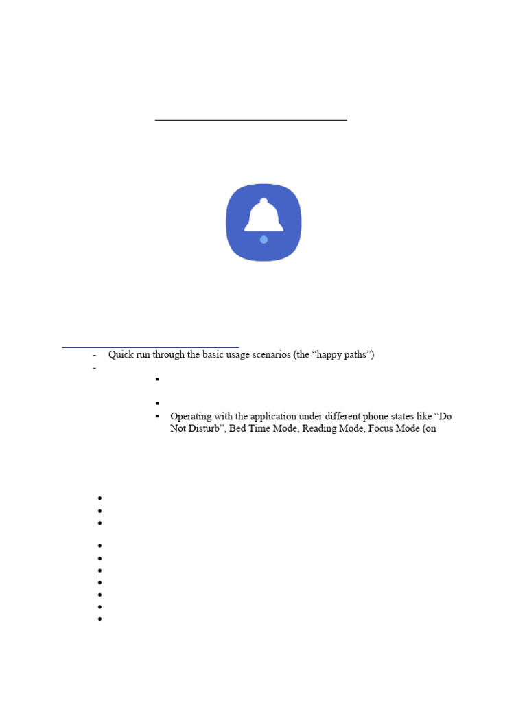 Manual Testing of Android Reminders App | PDF | Mobile App | Android ...