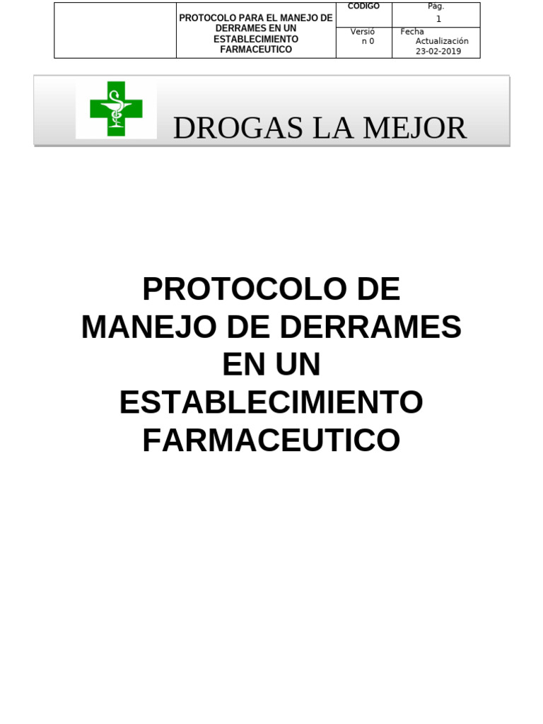 Protocolo de Control de Plagas y Roedores | PDF | Residuos | Gestión de ...