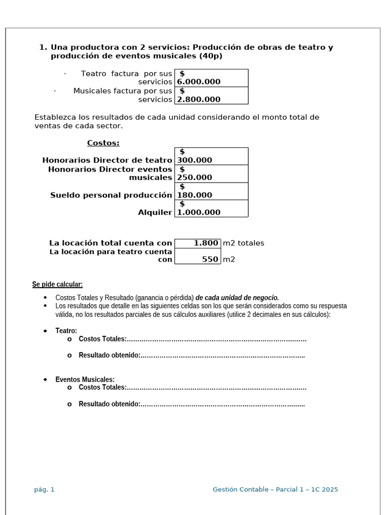Gestión Contable - Parcial 1 - 1C 2025 - AZUL - ALUMNO para Realizar en ...