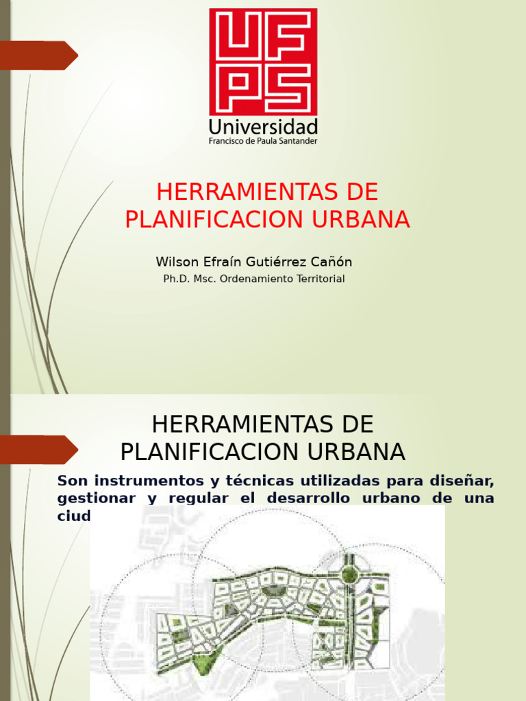 Herramientas de Planificacion Urbana | PDF | Sistema de información ...