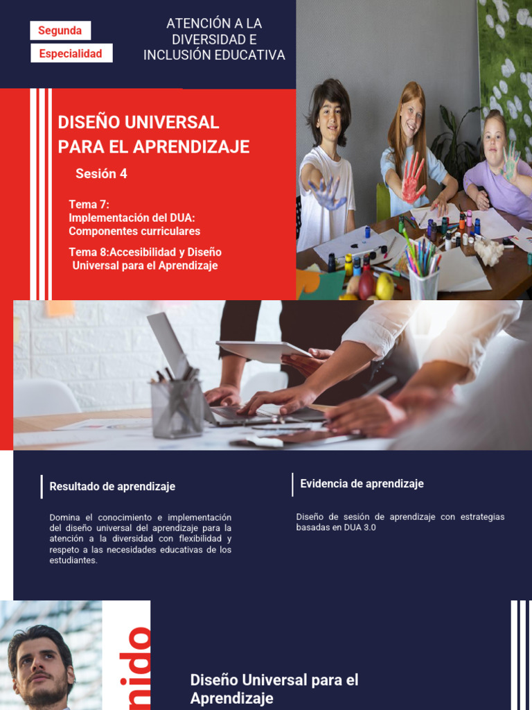 Implementación del DUA en Currículos | PDF | Evaluación | Plan de estudios