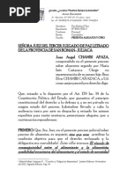 CARTA DE DESISTIMIENTO