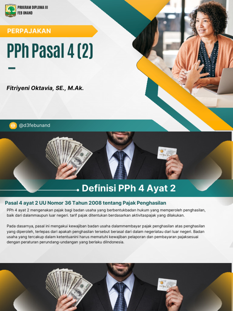 Tarif dan Ciri PPh 4 Ayat 2 2025 | PDF