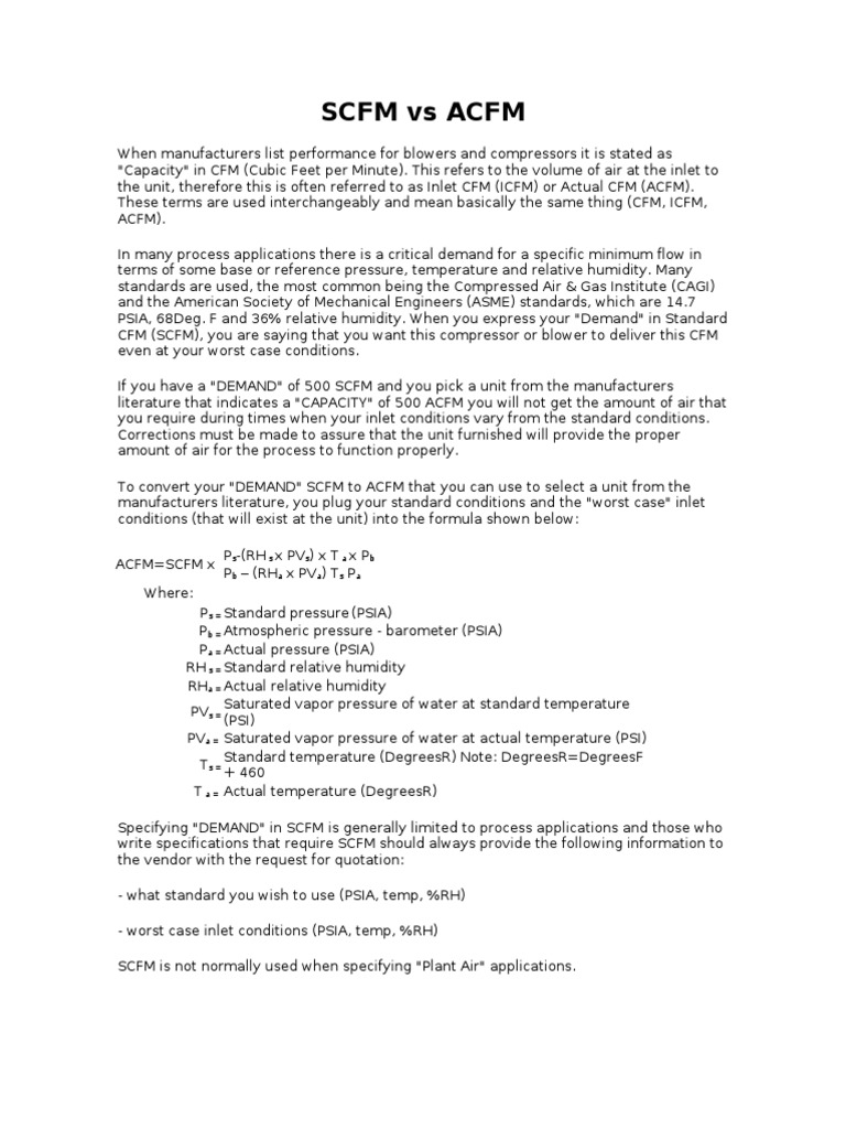 SCFM Vs ACFM | PDF | Technology & Engineering