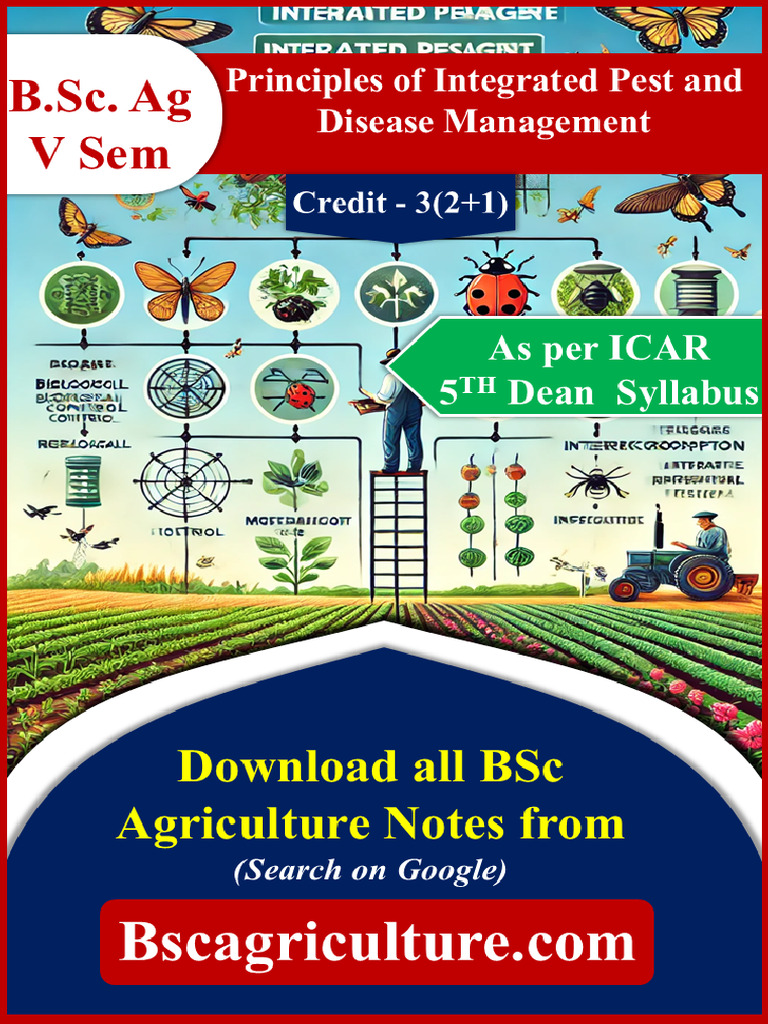 Principles of Integrated Pest and Disease Management | PDF | Biological ...