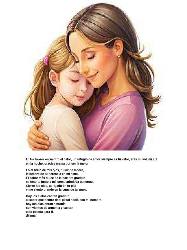 Poema de Gratitud a Mamá | PDF