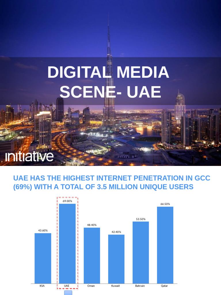 IM UAE 2012 Digital Media Scene | PDF | Internet | United Arab Emirates