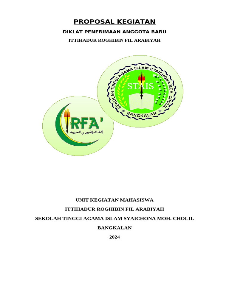 Diklat Open Recruitment IRFA 2024-2025 | PDF