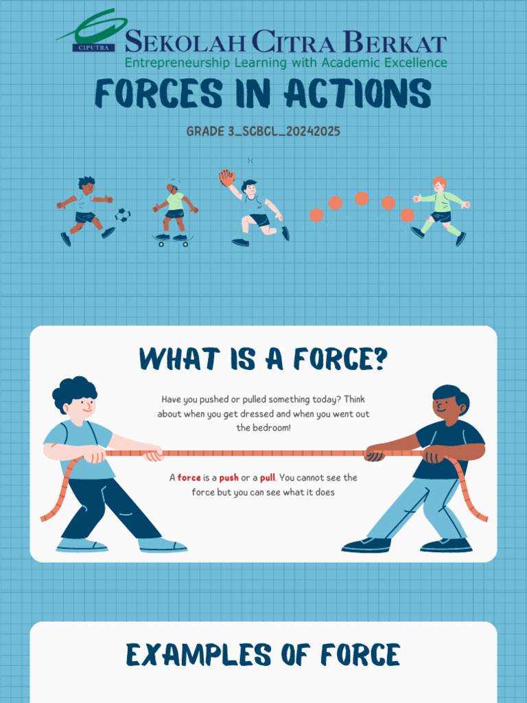Understanding Forces for Grade 3 | PDF | Force | Friction