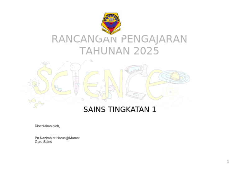 Cover RPT SN F1 2025 | PDF