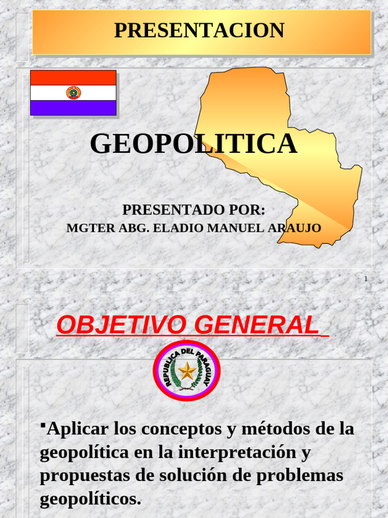 Geopolitica-Estudio o Apreciacion Geopolitica | PDF | Geografía ...