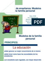 Modelos de Enseñanza - PPT (Presn. Escabi)