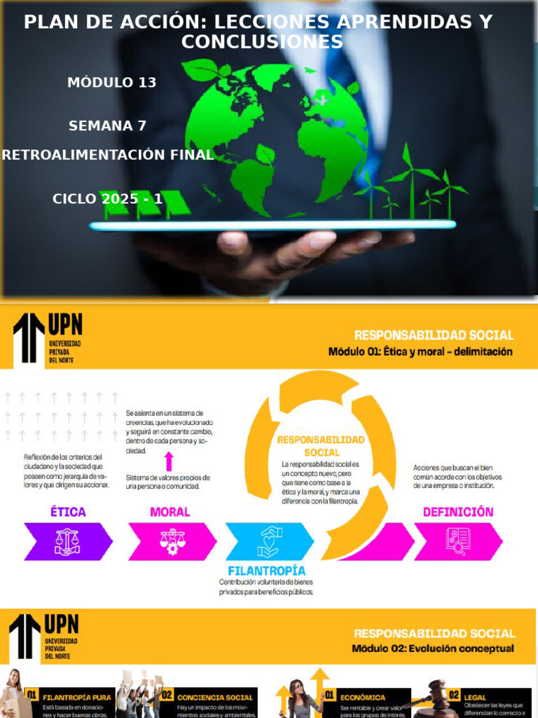PPT-SEMANA 7 - Módulo 13 - MÓDULO 13 Plan de Acción - Lecciones ...