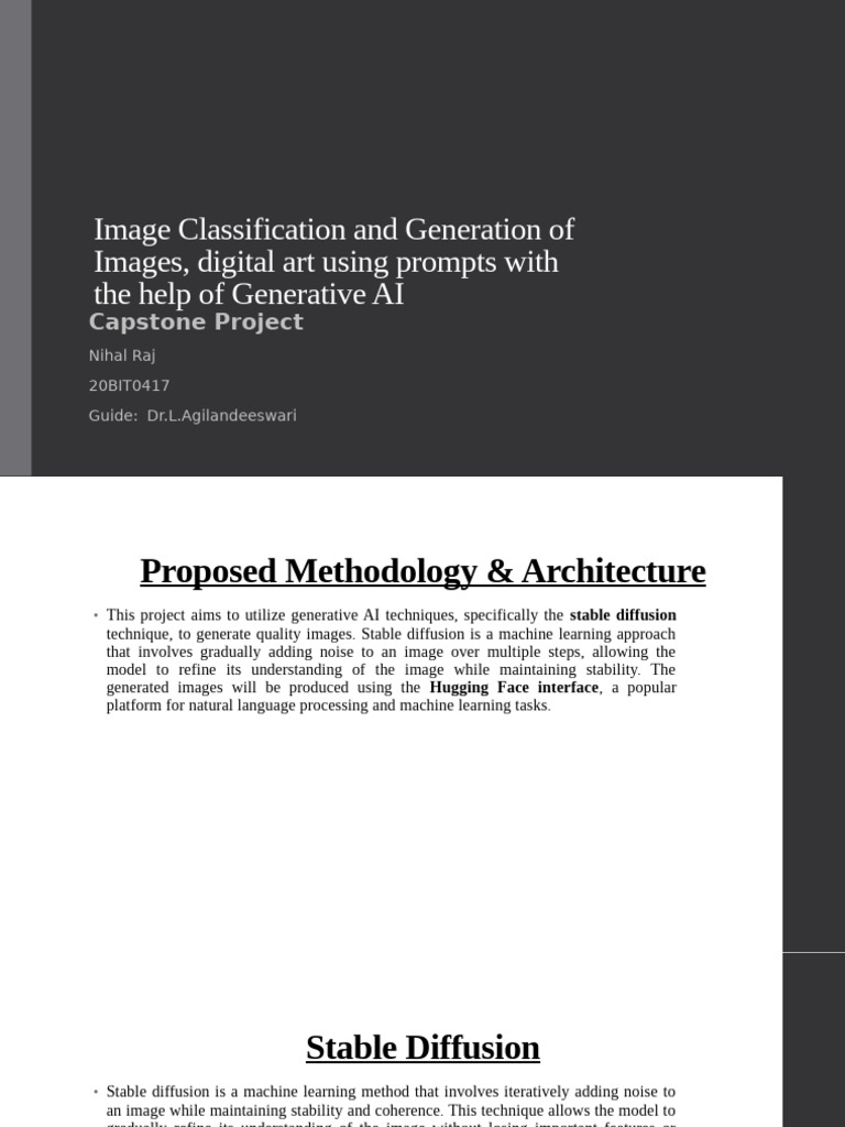 Generative AI for Image Classification | PDF | Artificial Intelligence ...