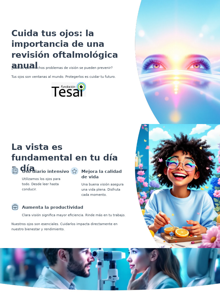 Cuida Tus Ojos La Importancia de Una Revision Oftalmologica Anual | PDF ...