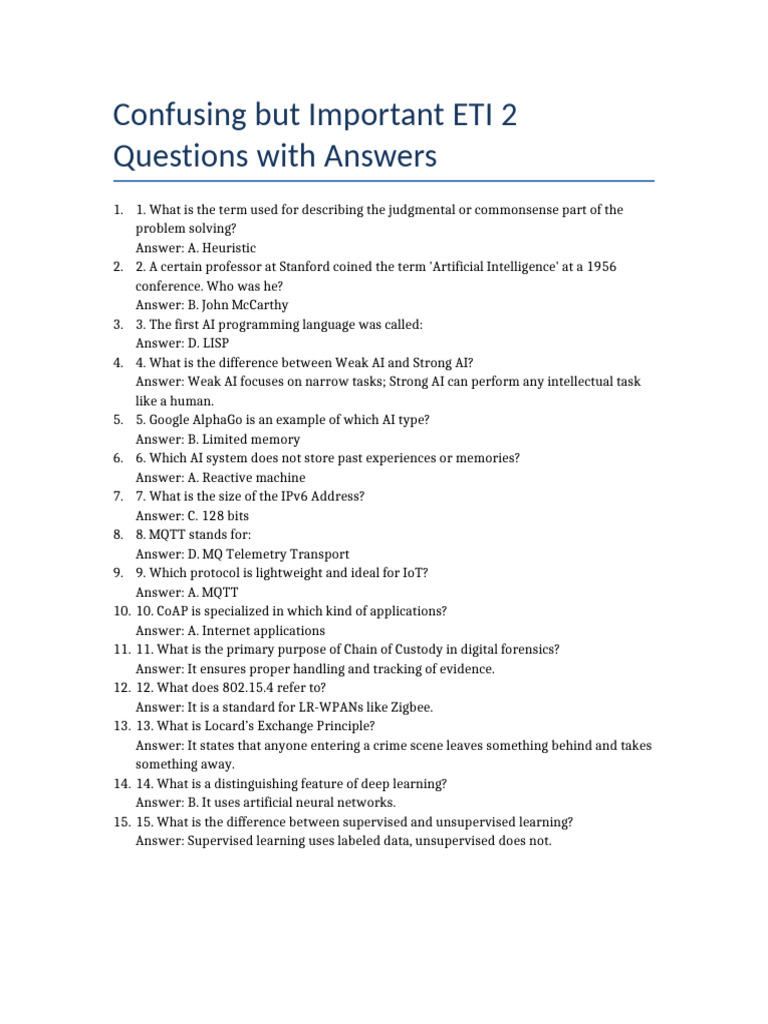 Confusing Important ETI2 Que11 | PDF