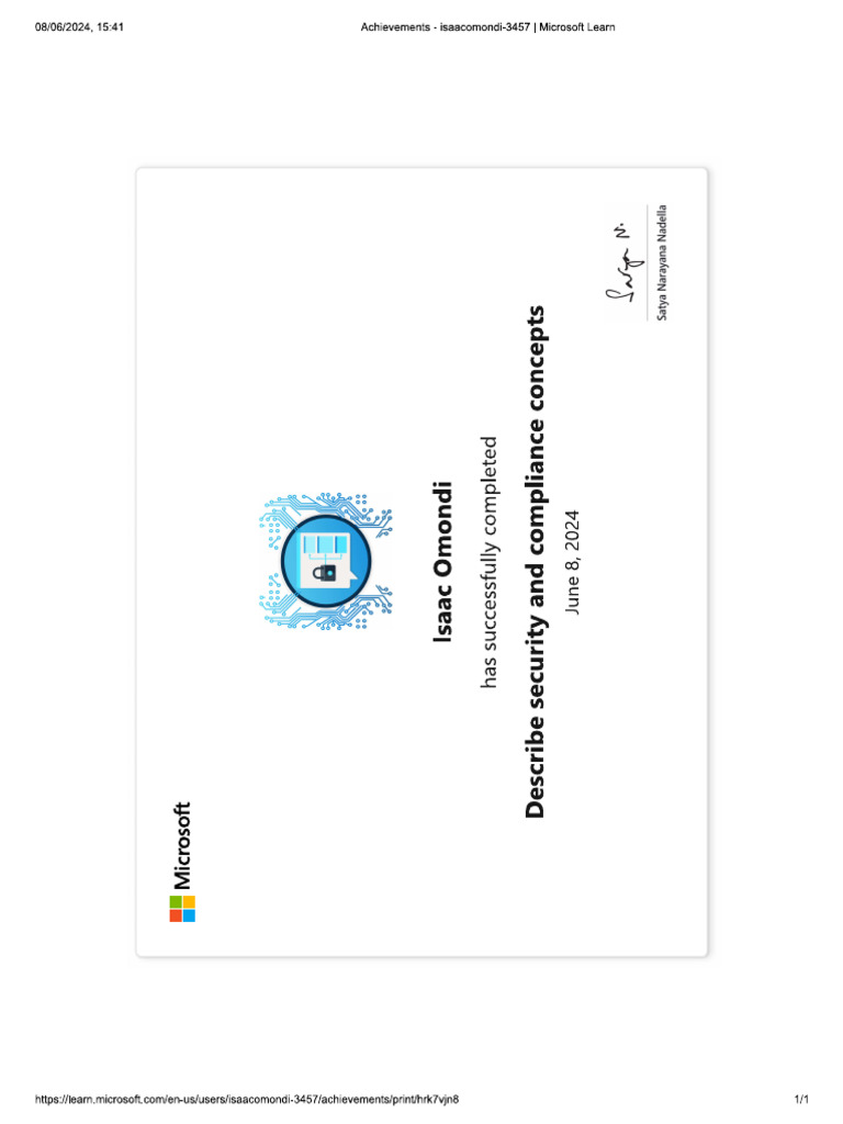 Sec Cert | PDF