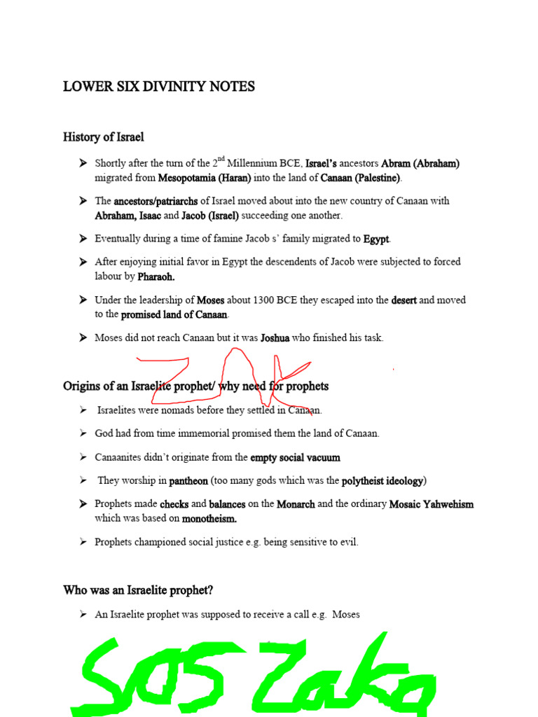 Divinity Notes | PDF