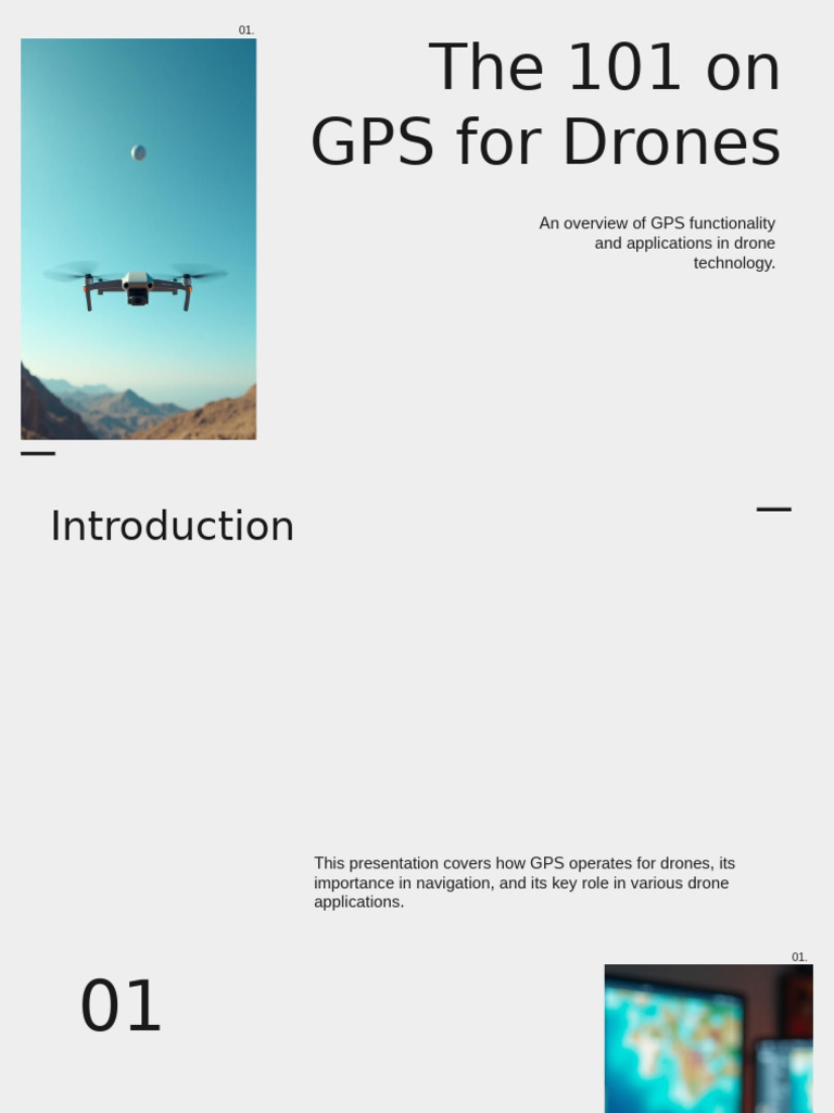 The 101 On GPS For Drones | PDF | Global Positioning System | Unmanned ...
