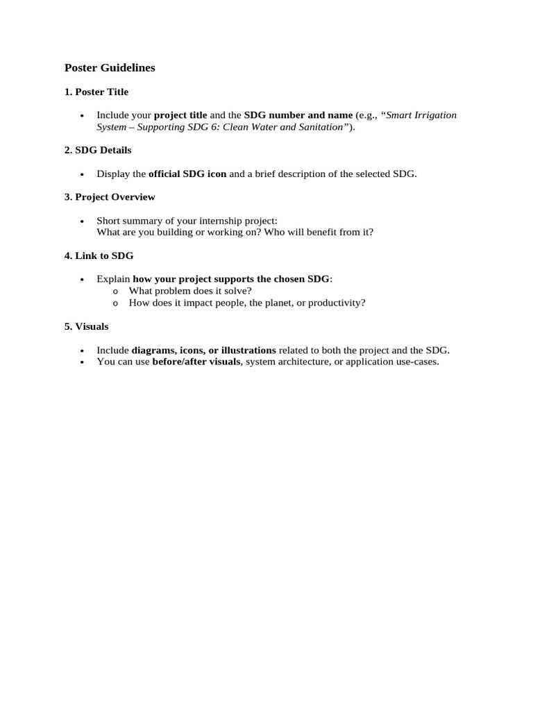 Poster Creation Guidelines | PDF