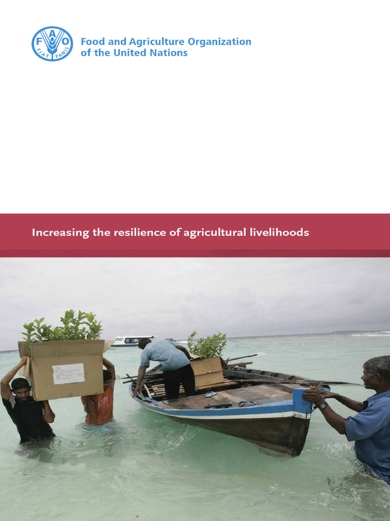 Resilience in Agriculture Livelihoods | PDF | Food And Agriculture ...