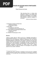 Sobre a ConstPol1933 (estado novo português)