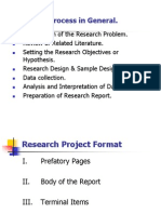 Research Project Guidelines