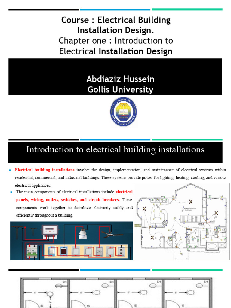 Chapter One Electrical Building Design | PDF | Electrical Wiring ...