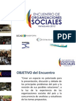 Diana Vega - Perspectivas Sociales 2012