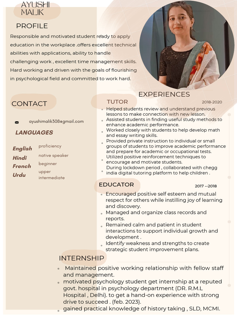 Profile: Languages | PDF | Cognition | Behavior Modification