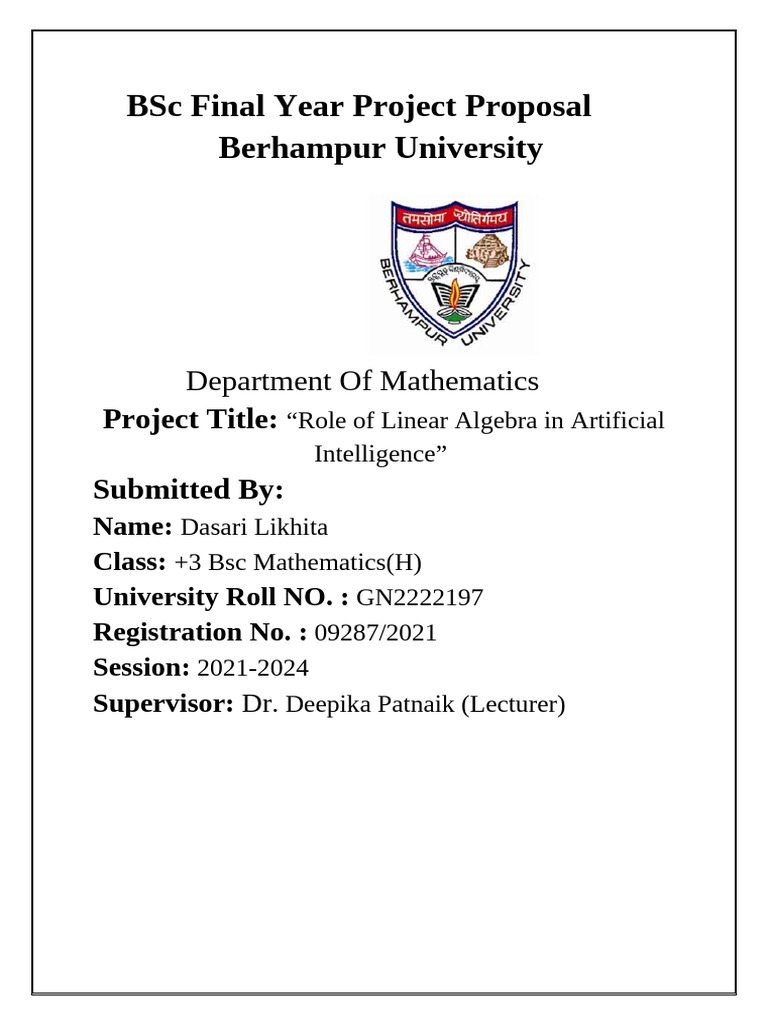 Linear Algebra's Role in AI | PDF | Principal Component Analysis ...