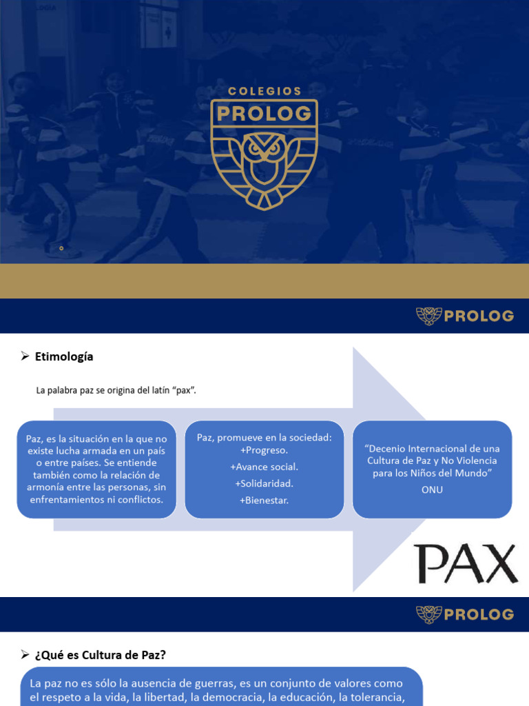 Cultura de Paz: Valores y Acción Social | PDF | Paz | Violencia
