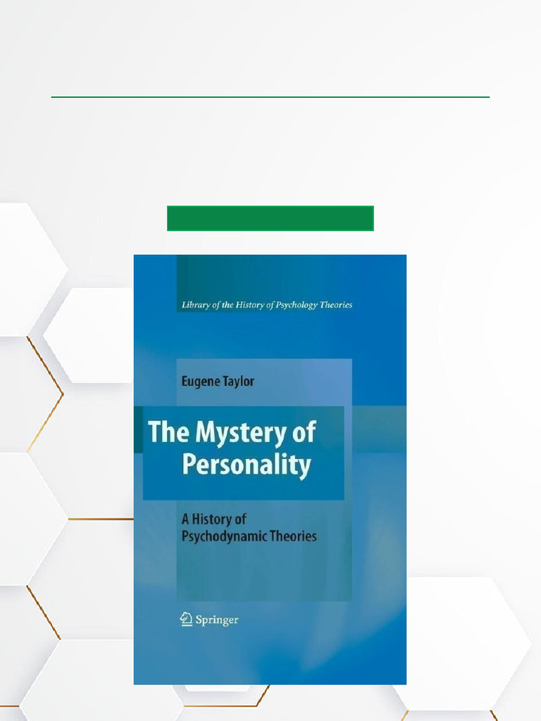 History of Psychodynamic Theories | PDF | Psychotherapy | Psychology