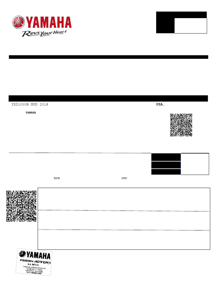 Yamaha Tipo RZR | PDF