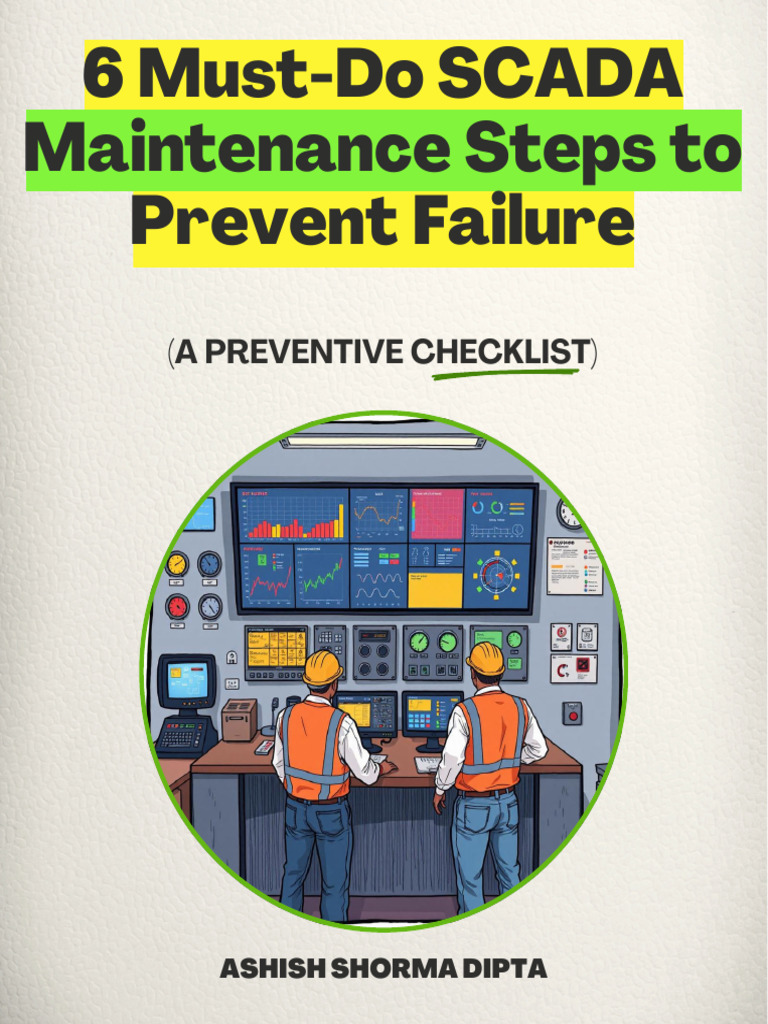 SCADA Preventive Maintenance Checklist | PDF